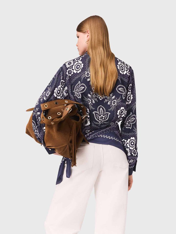Chemise fluide imprimée