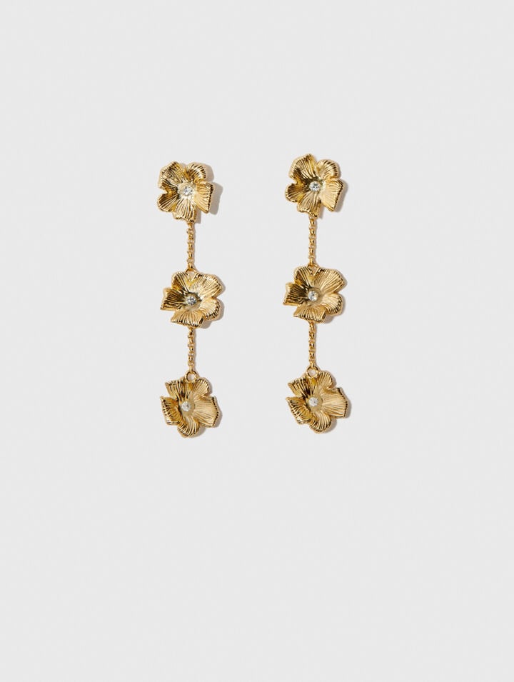 Boucles d'oreilles fleurs