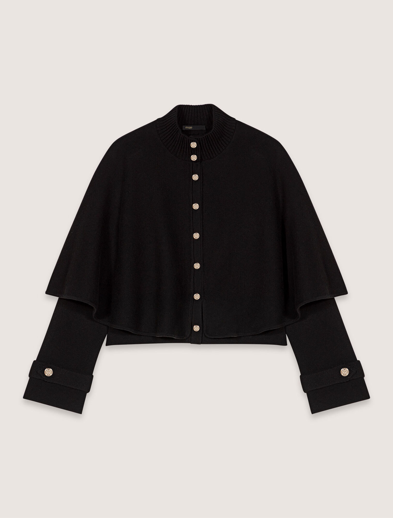 Cardigan effet cape
