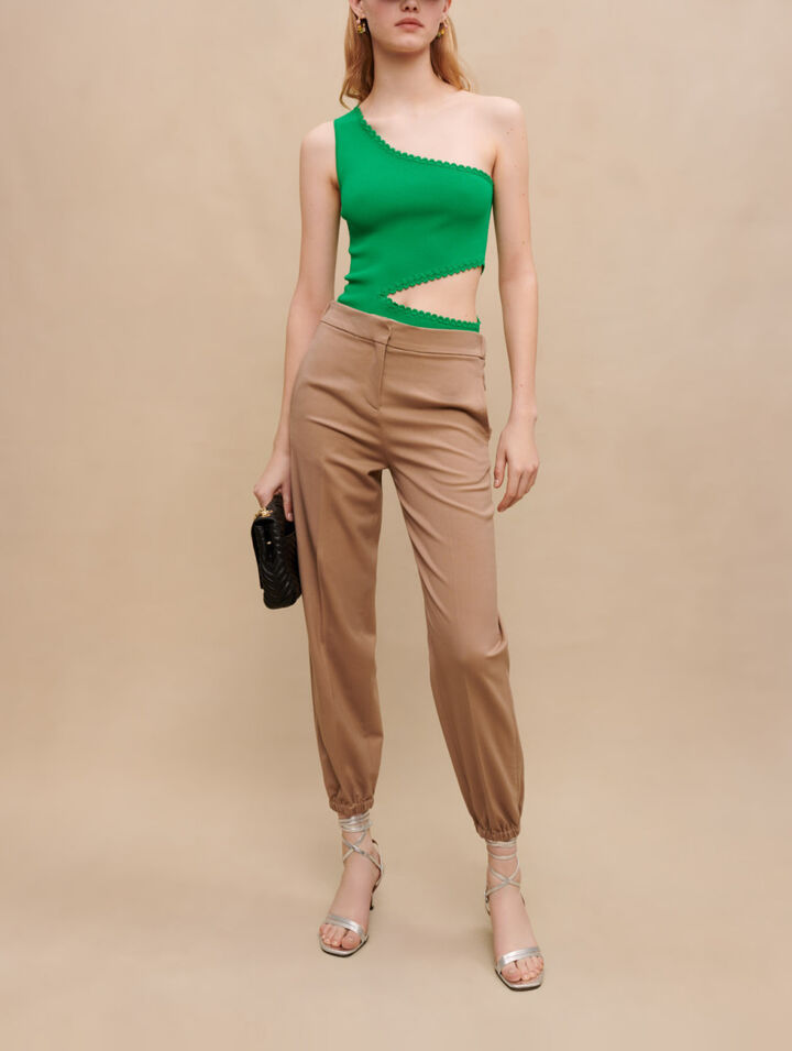 Pantalon resserré aux chevilles