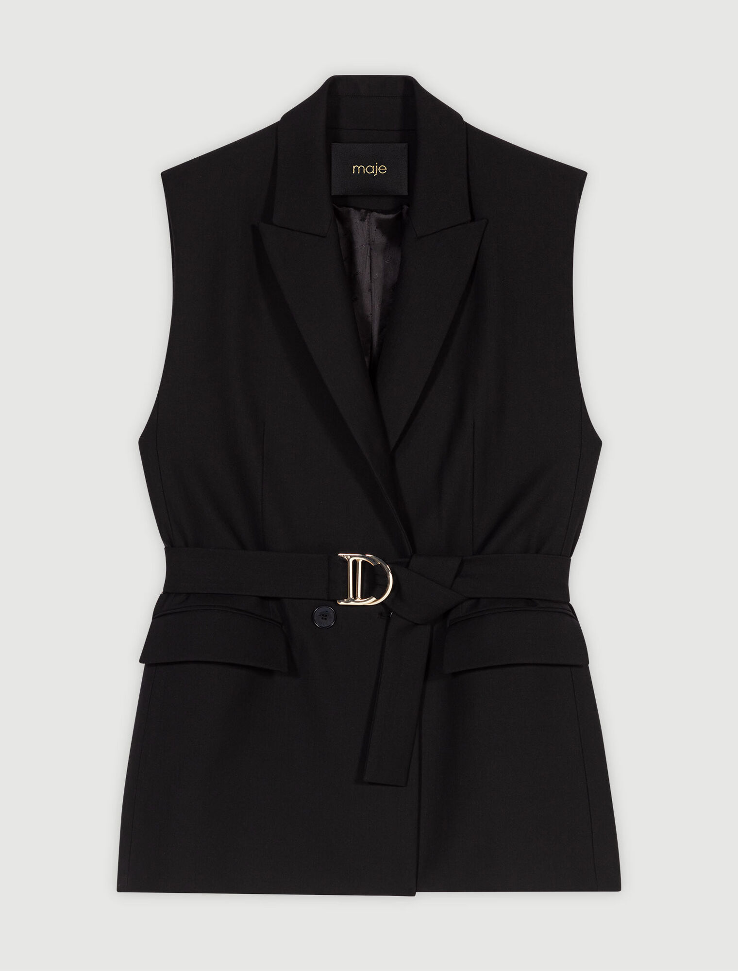 Veste de tailleur longue