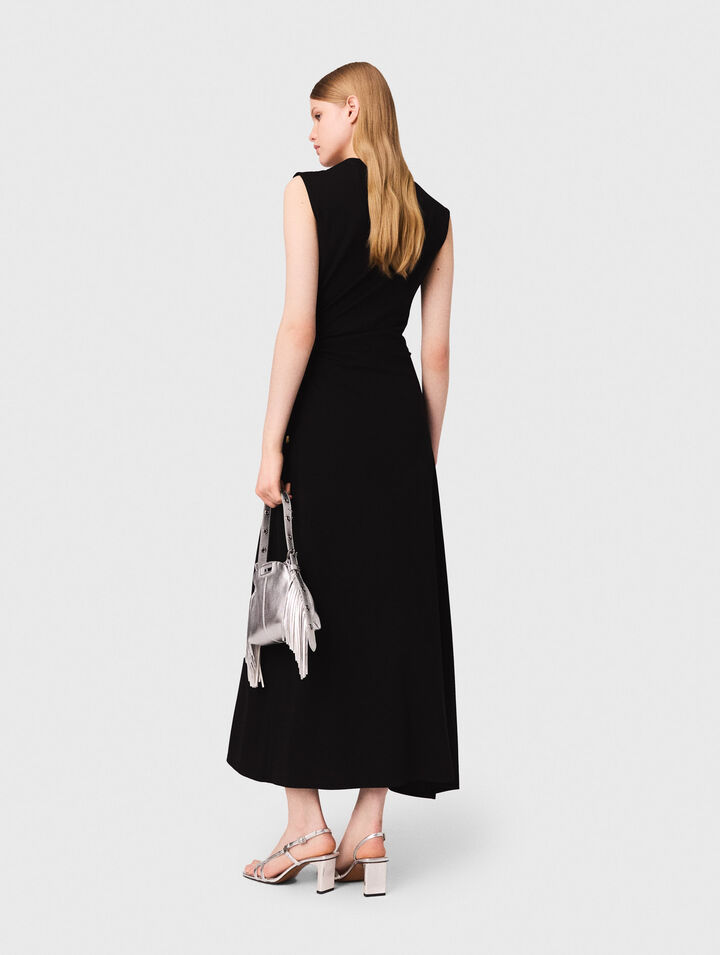 Robe maxi avec taille découpée