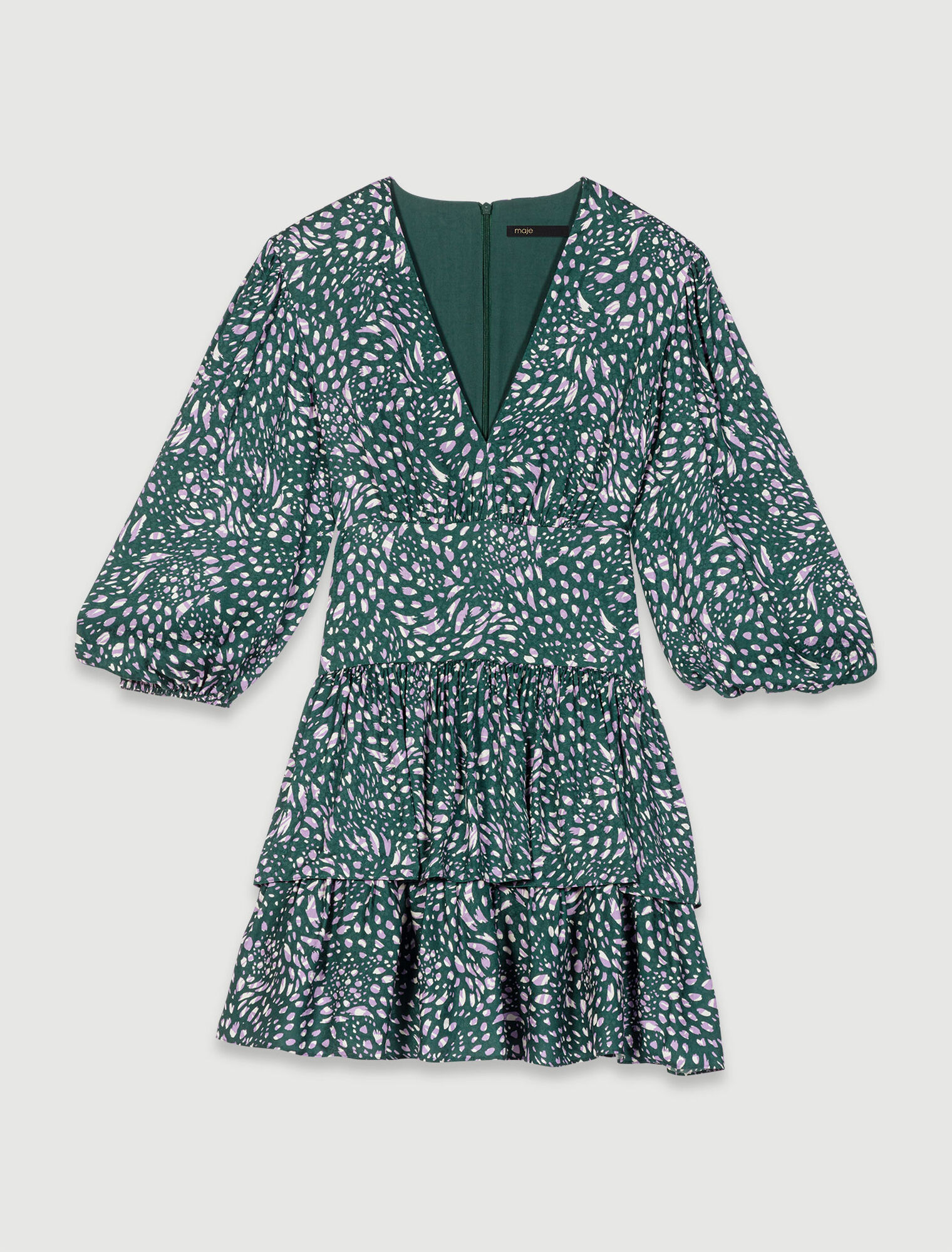 Robe courte imprimée