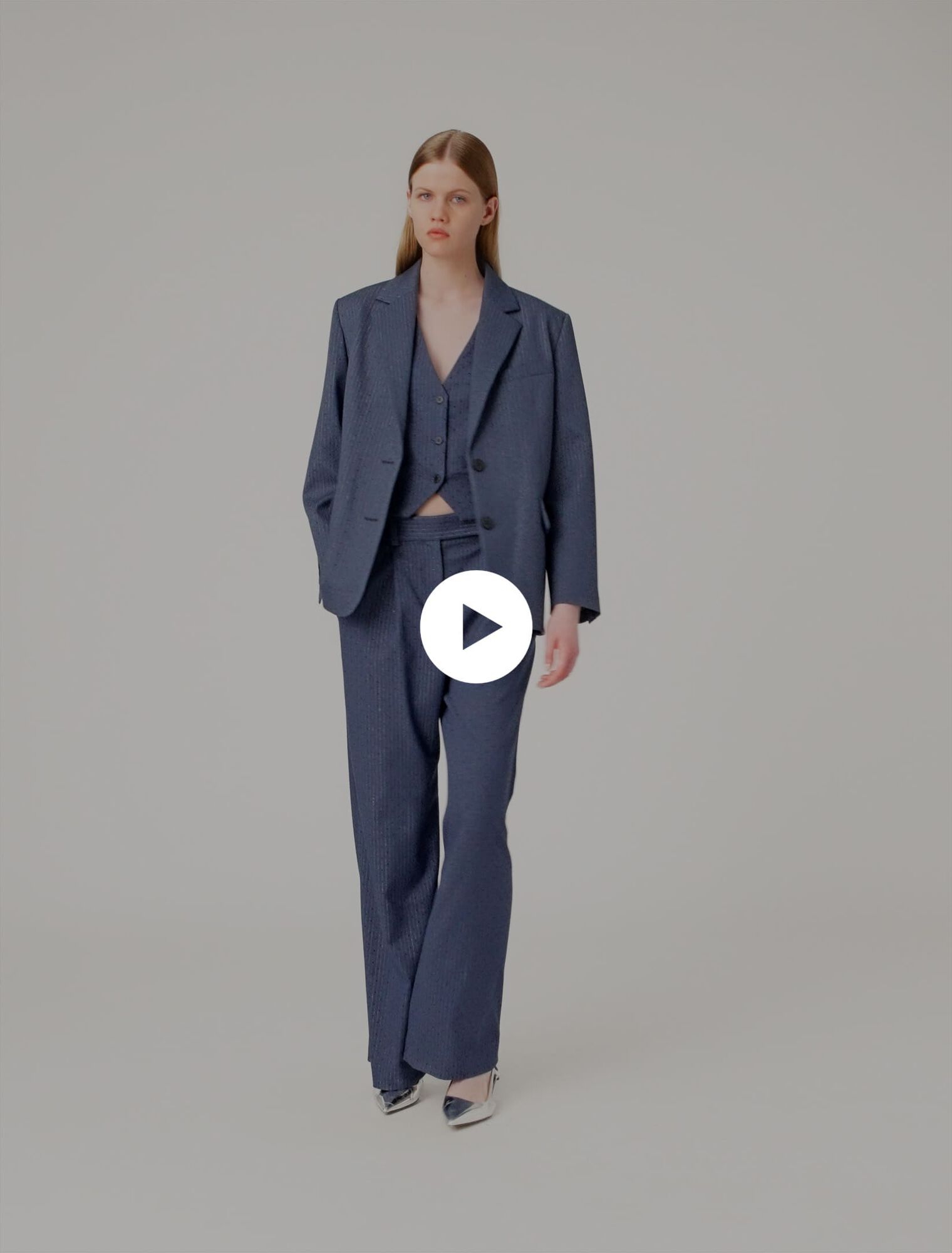 Veste de tailleur à strass