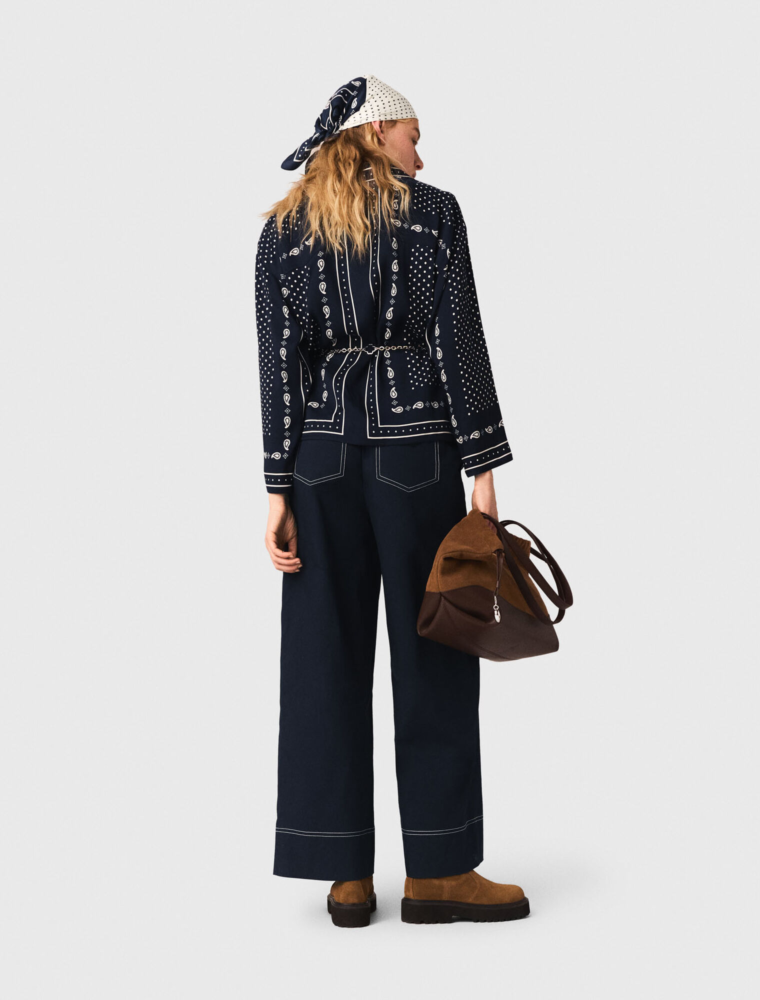 Chemise fluide imprim&eacute;e