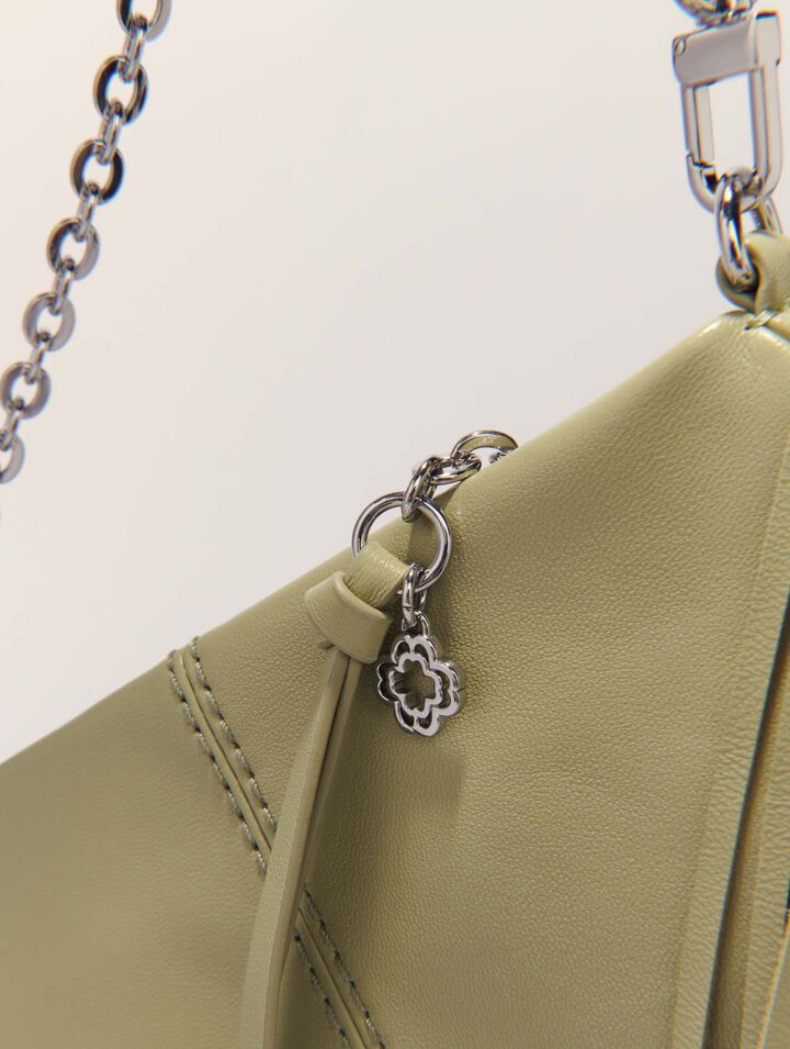 Pochette Miss M pouch en cuir lisse