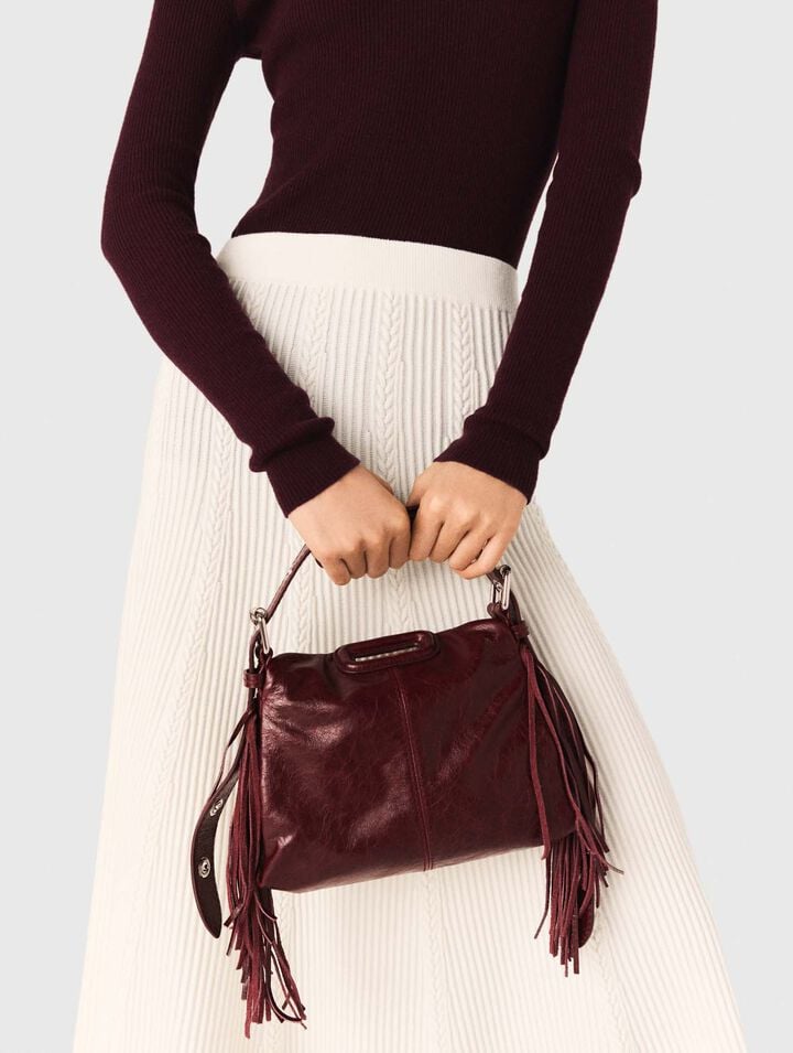 Sac Miss M Mini en cuir craquelé