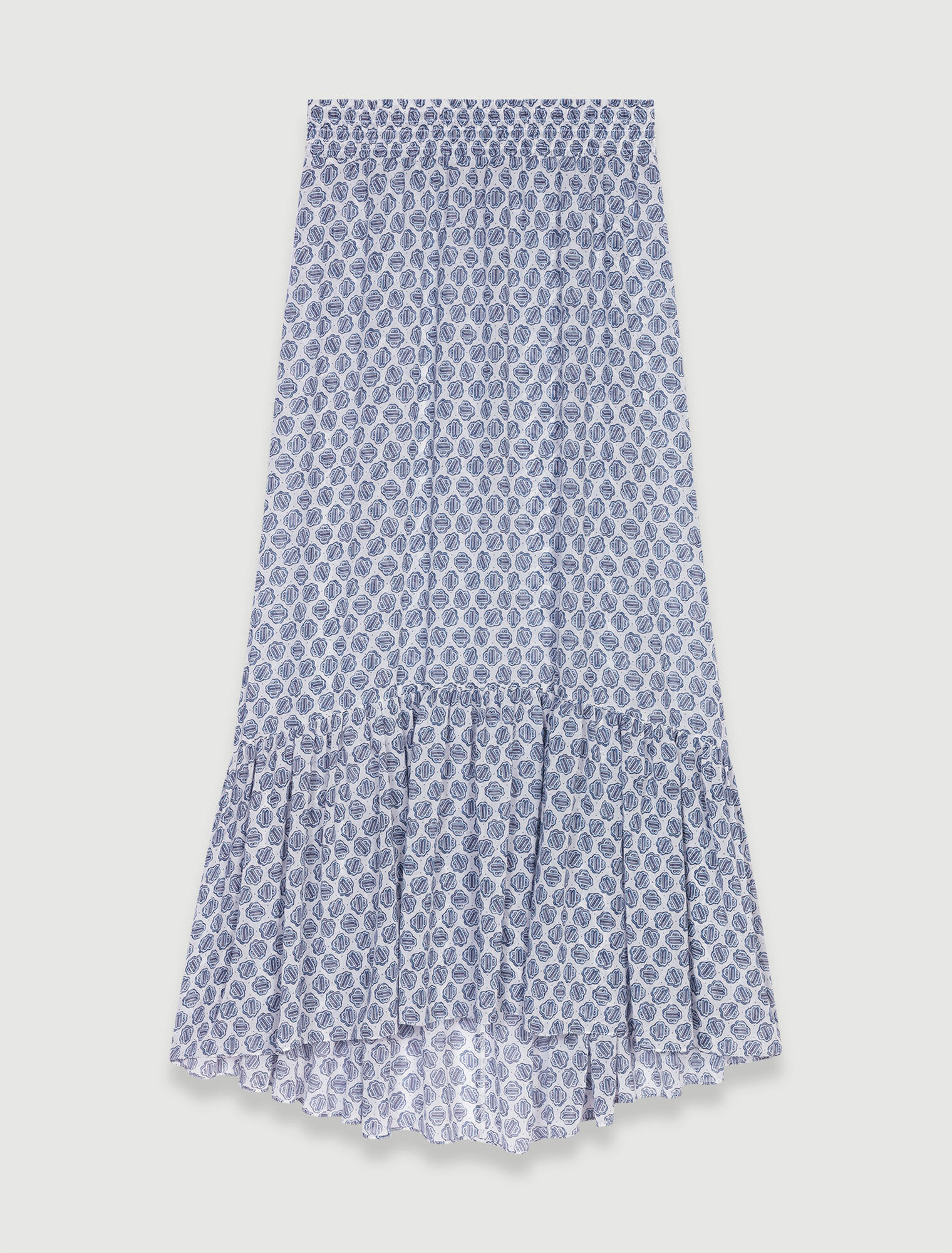 Jupe longue asymétrique