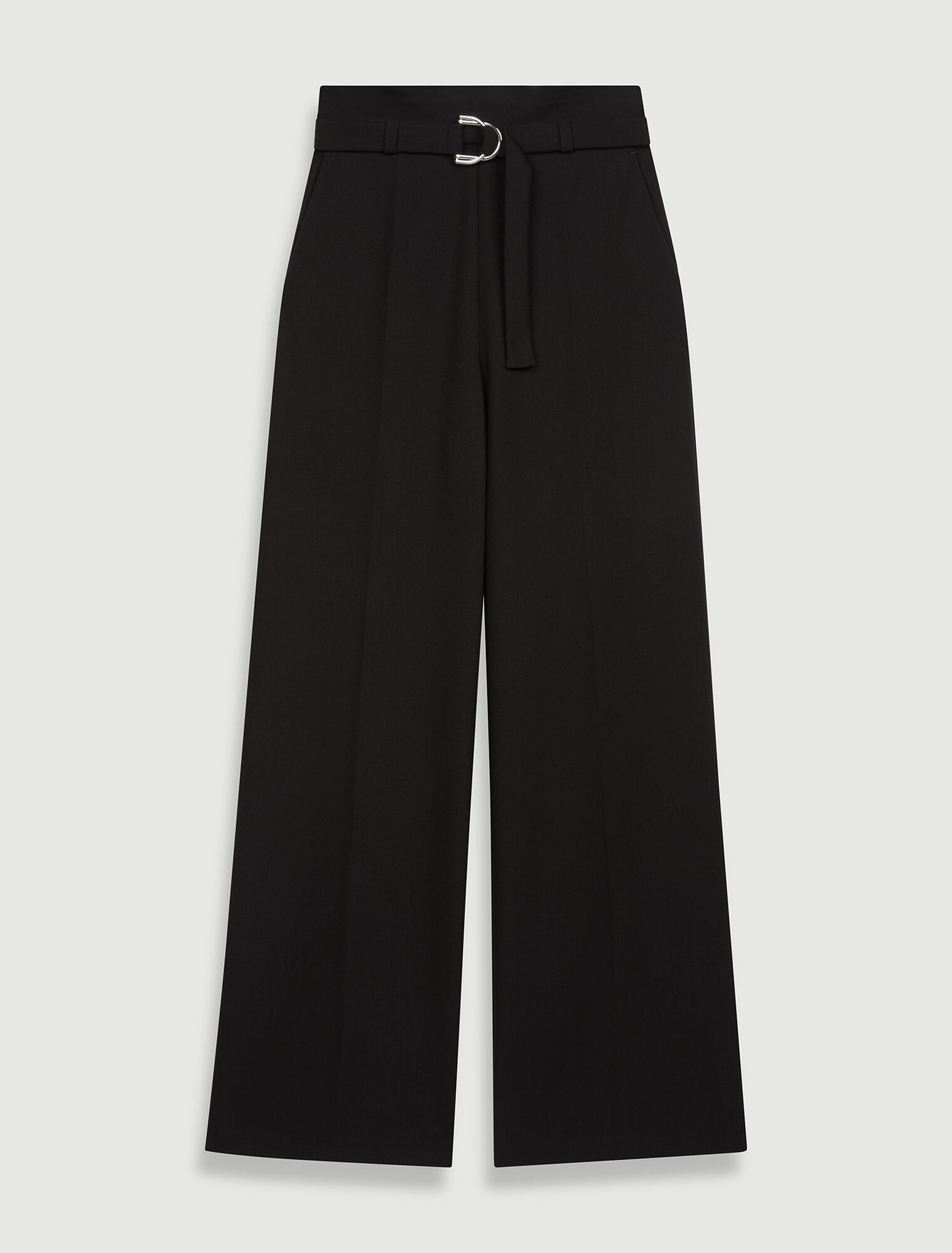 Pantalon large avec ceinture