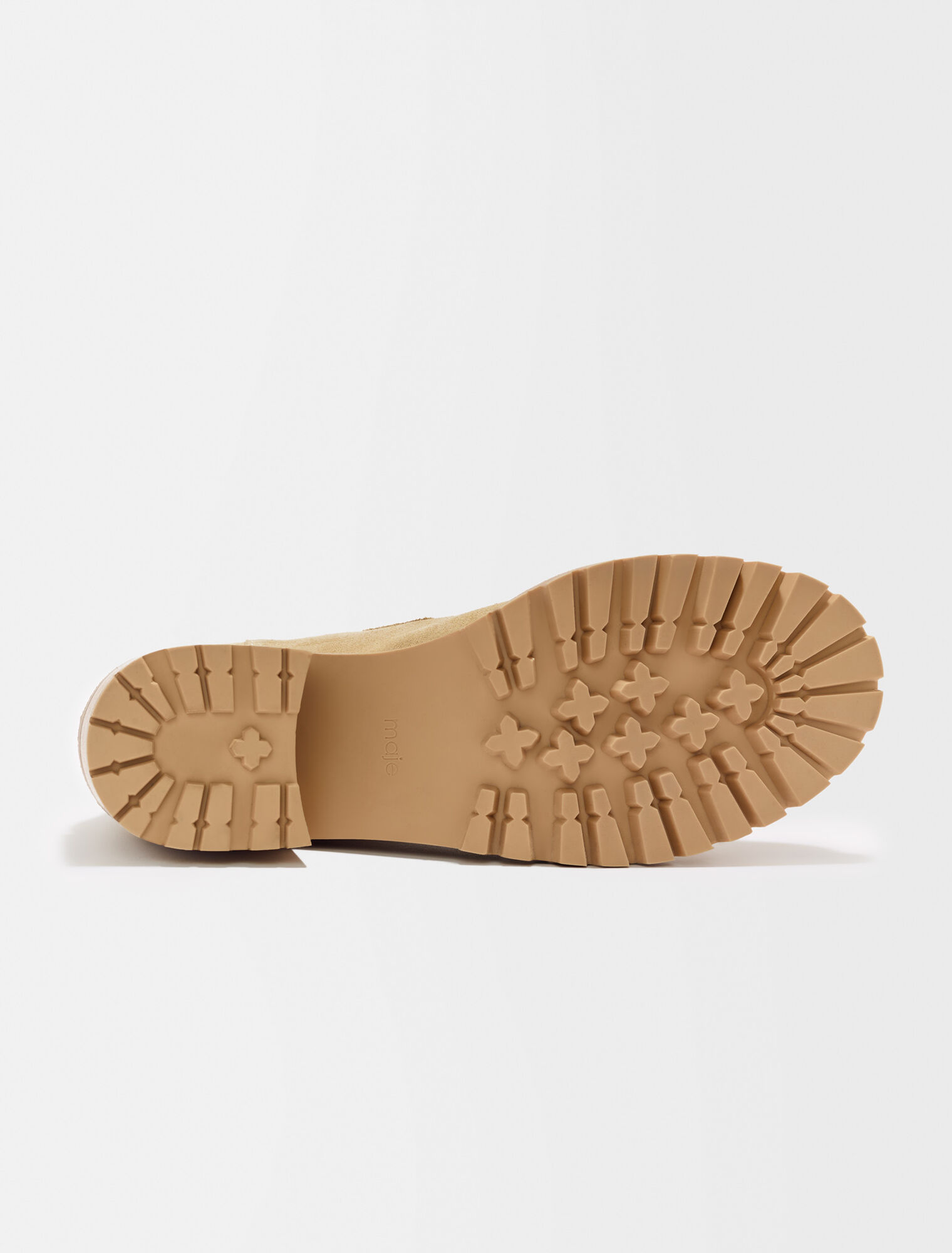 Bottines cuir suède