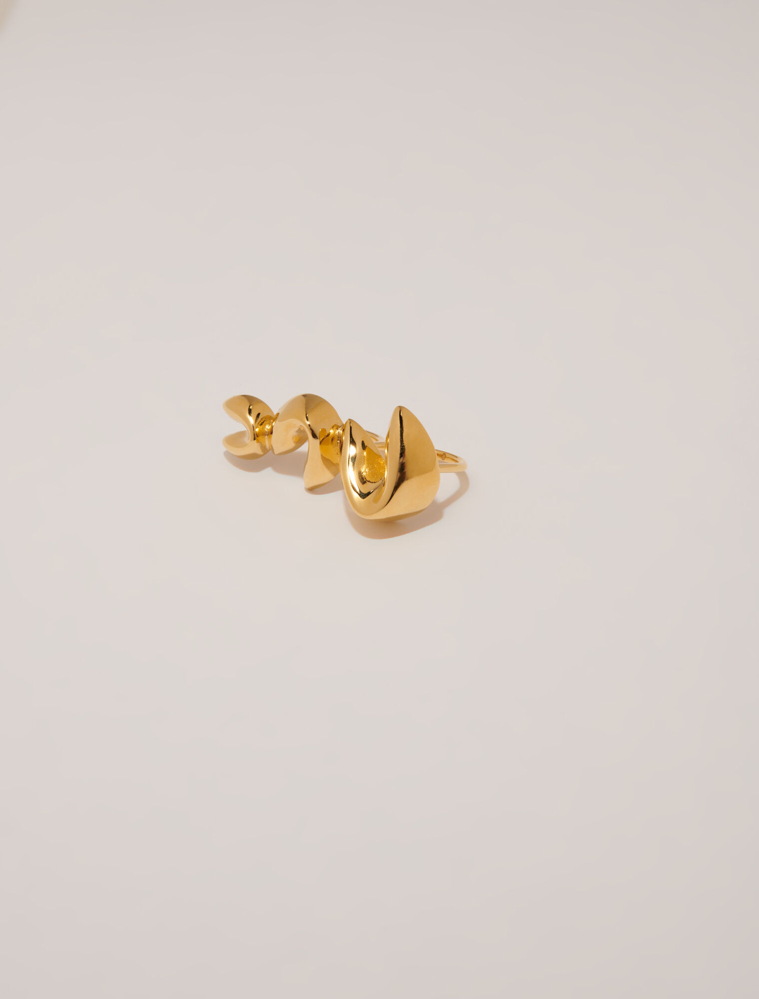 Bague triple fortune cookie
