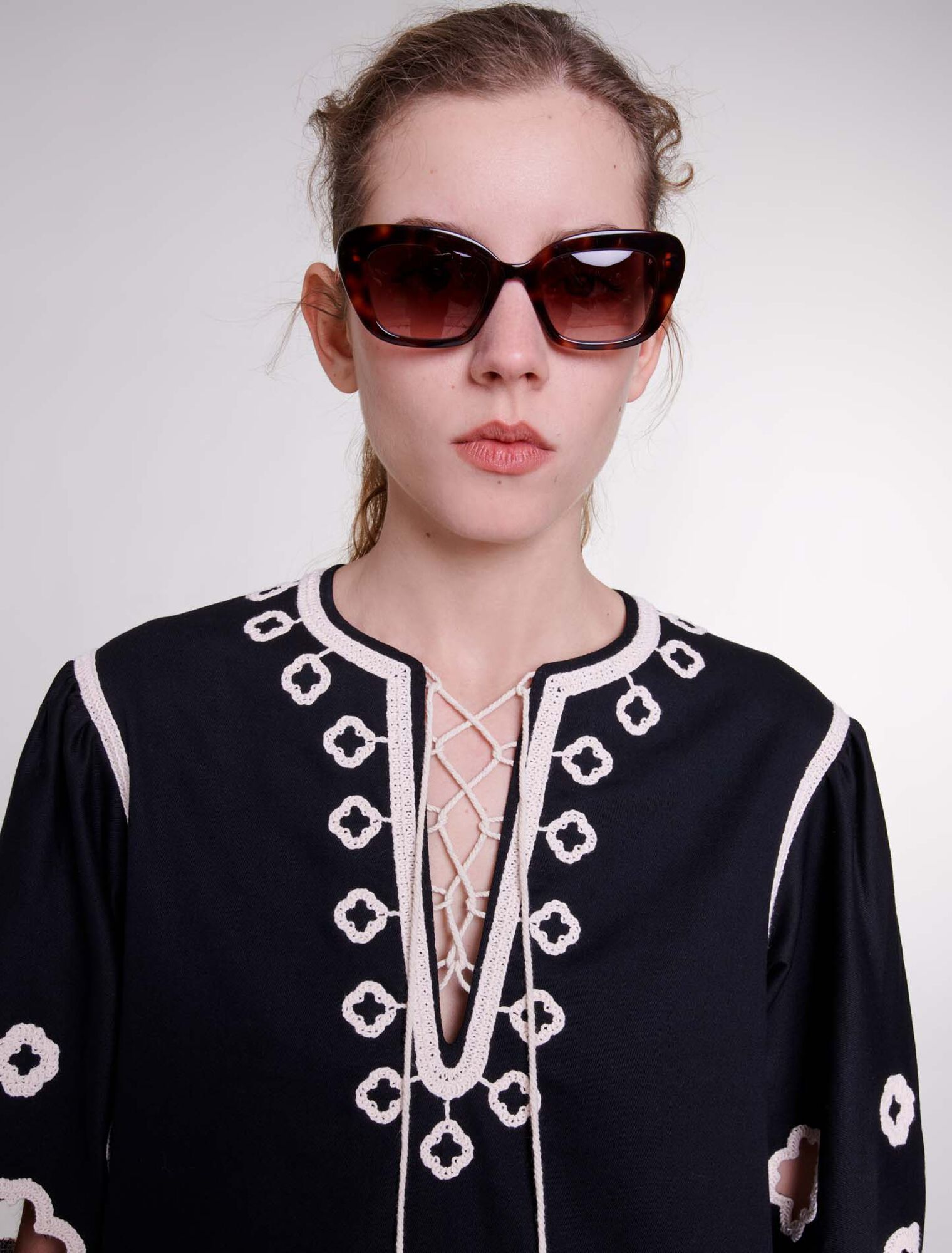 Lunettes cat eye en acétate