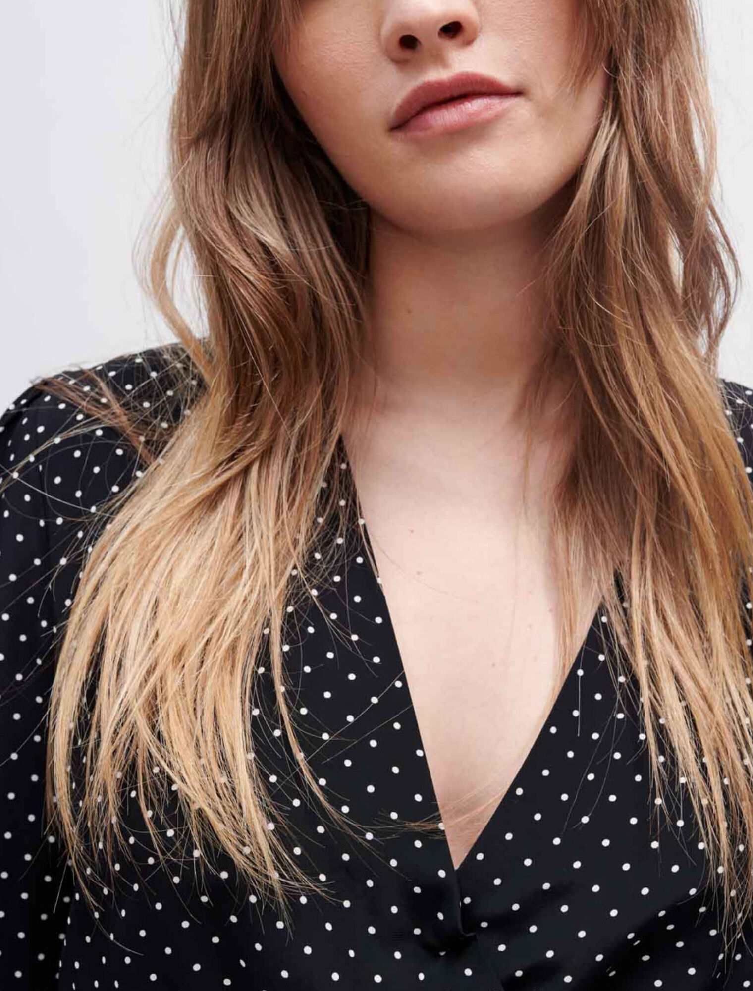 Robe longue cintrée