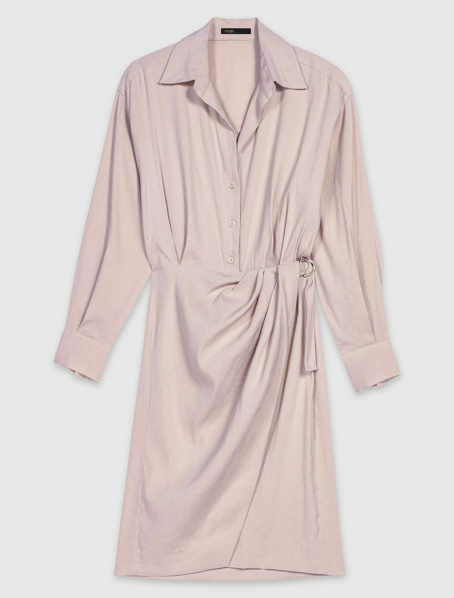Robe midi en lin