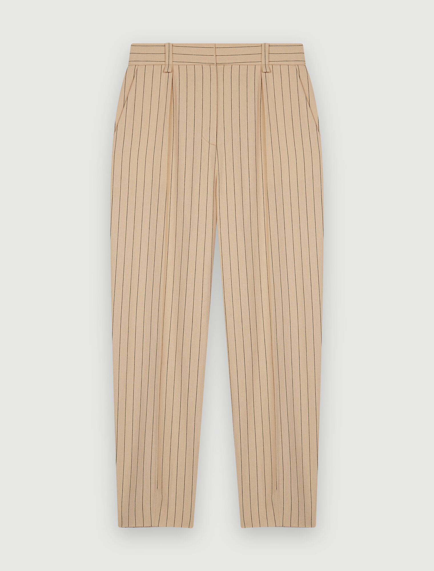 Pantalon ajusté à rayures