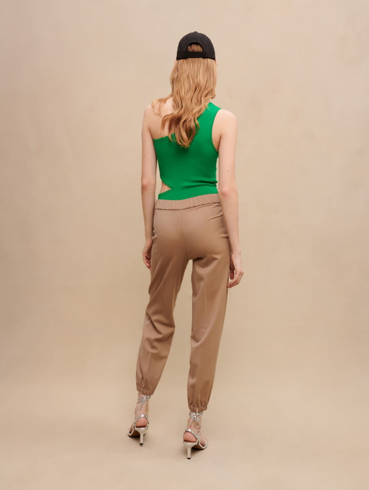 Pantalon resserré aux chevilles