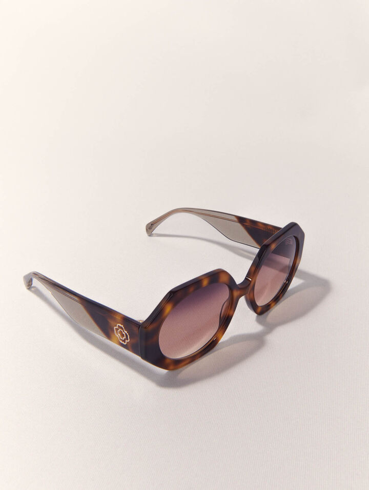 Lunettes rondes en acétate