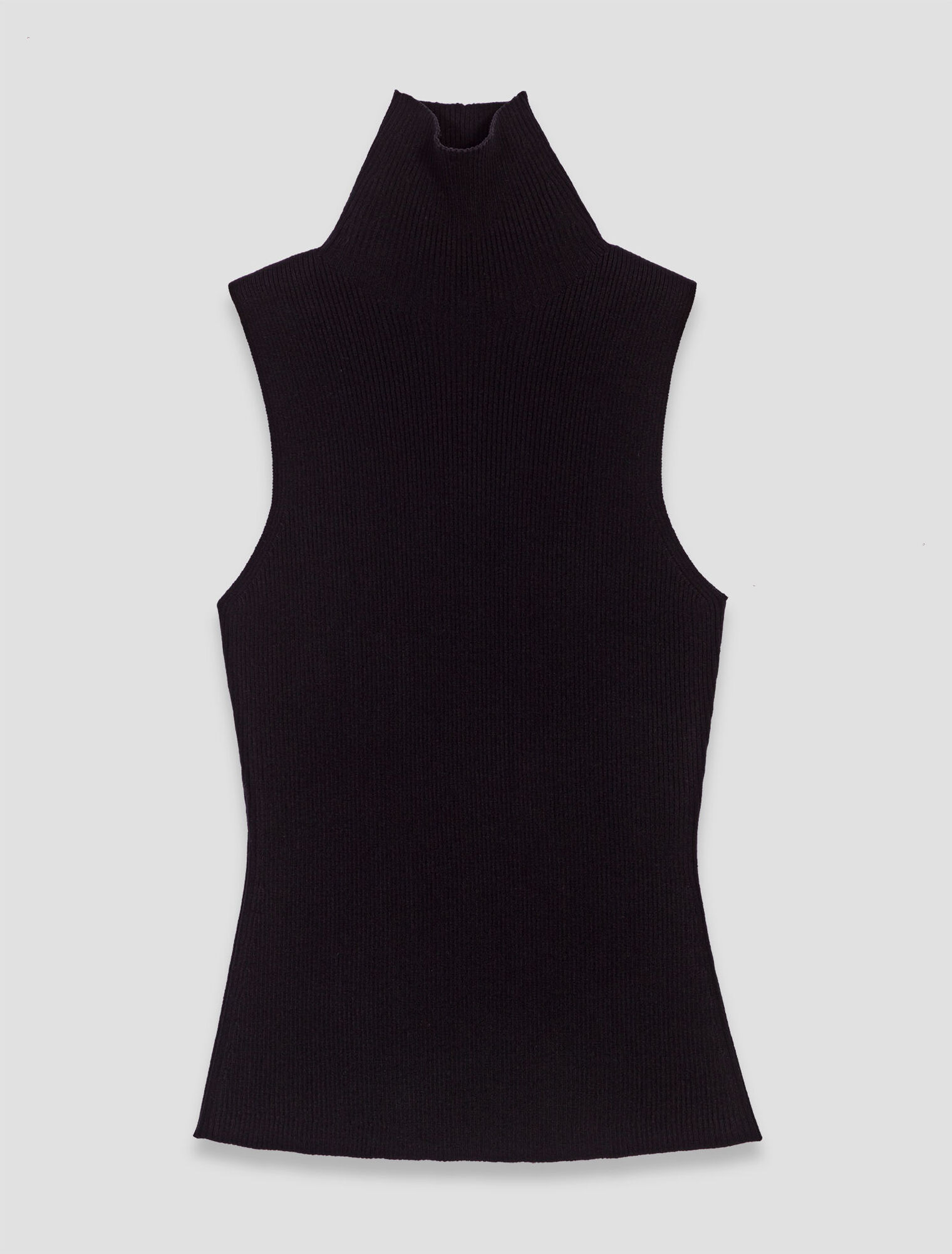 Top en maille sans manches