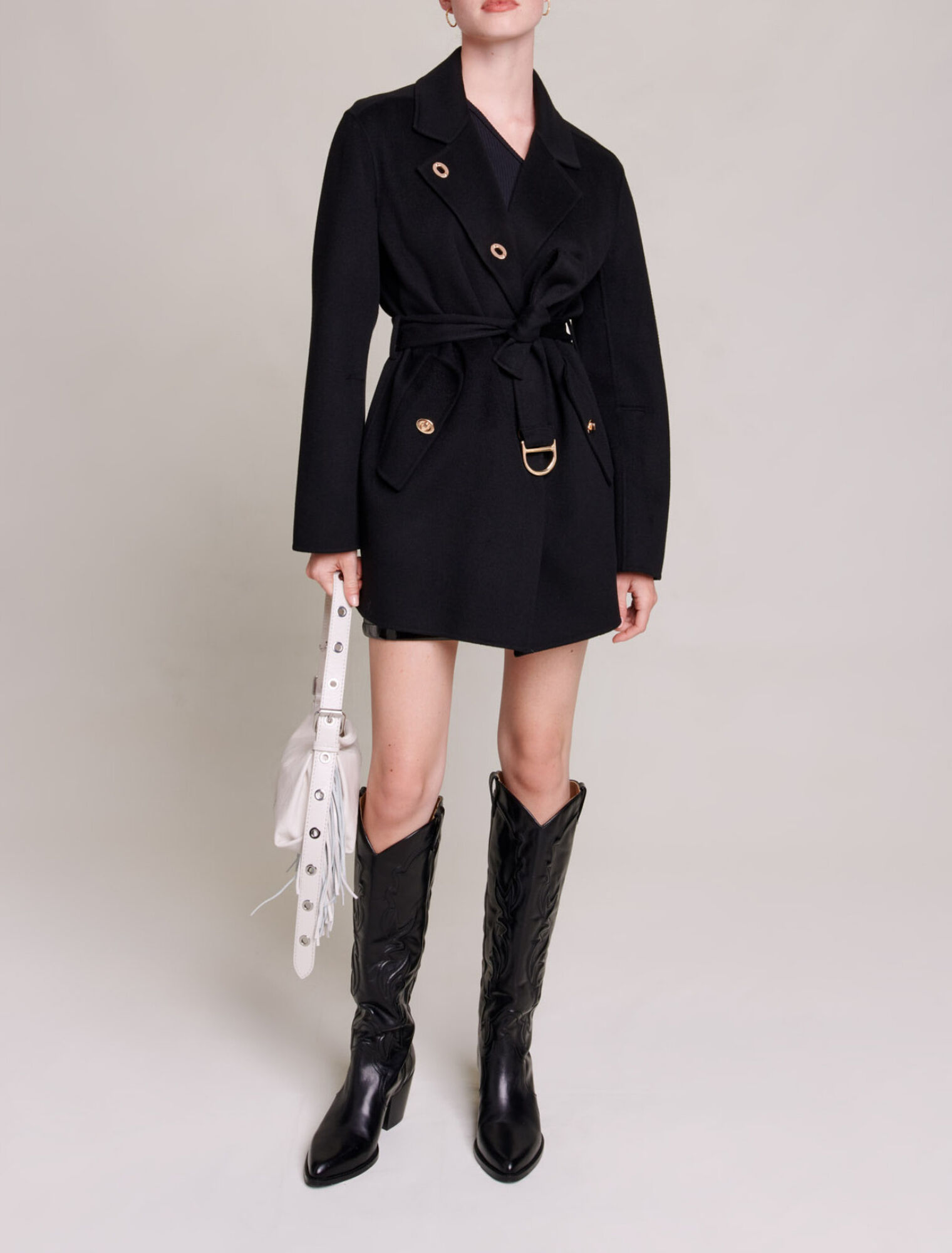 Manteau en tweed