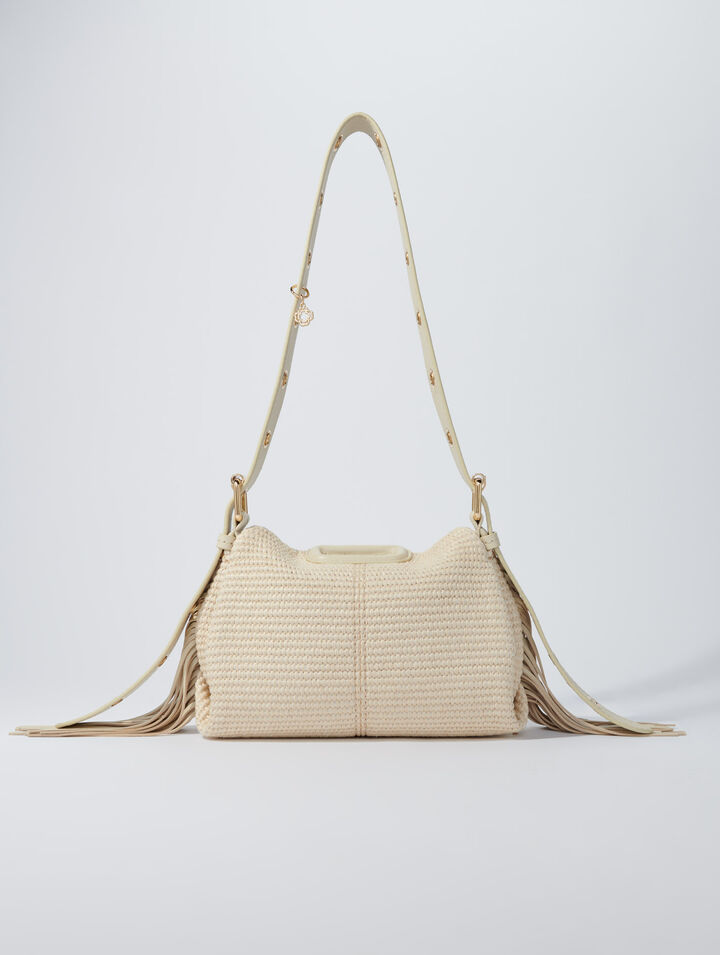 Sac Miss M Mini effet raphia
