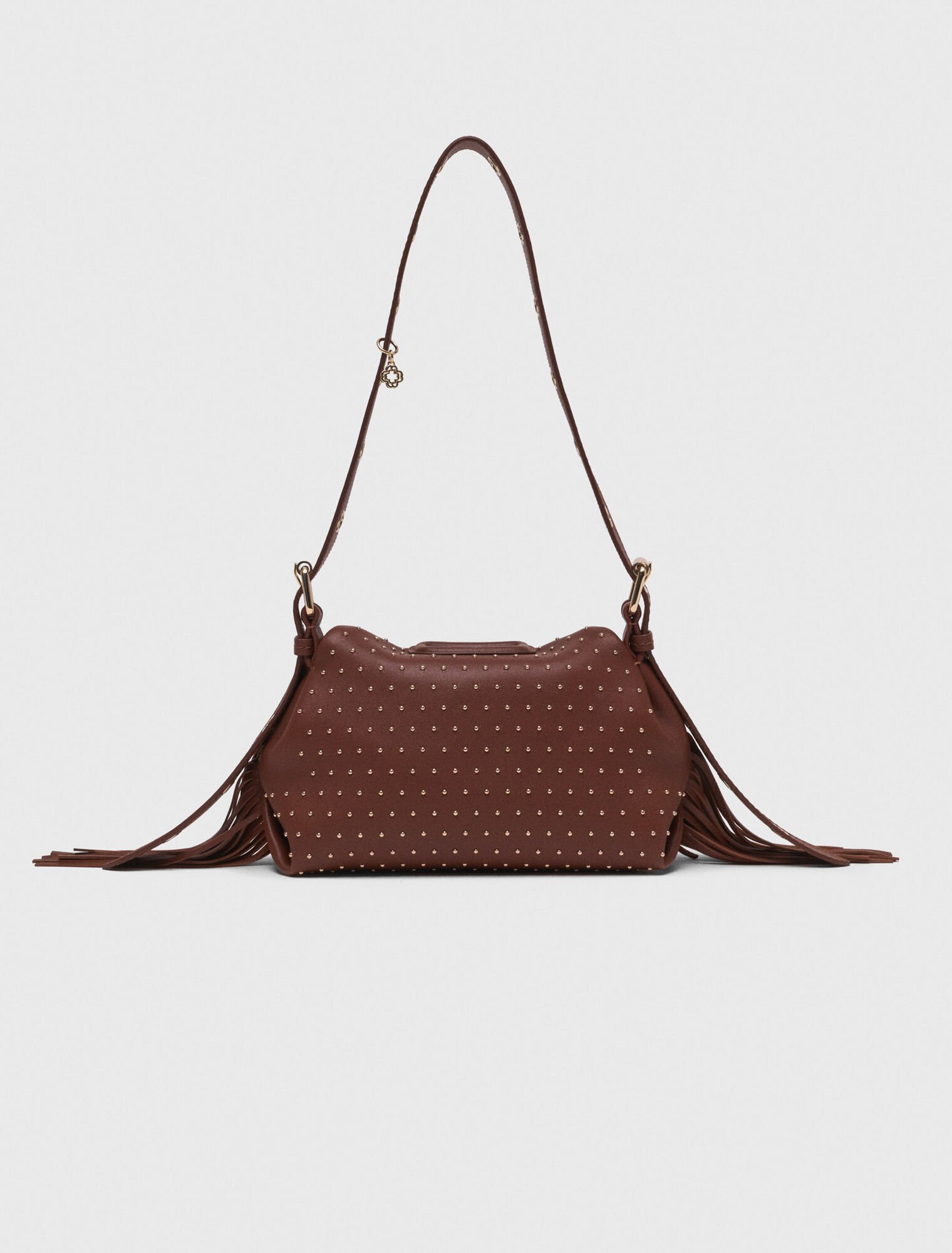 Sac Miss M mini en cuir et studs