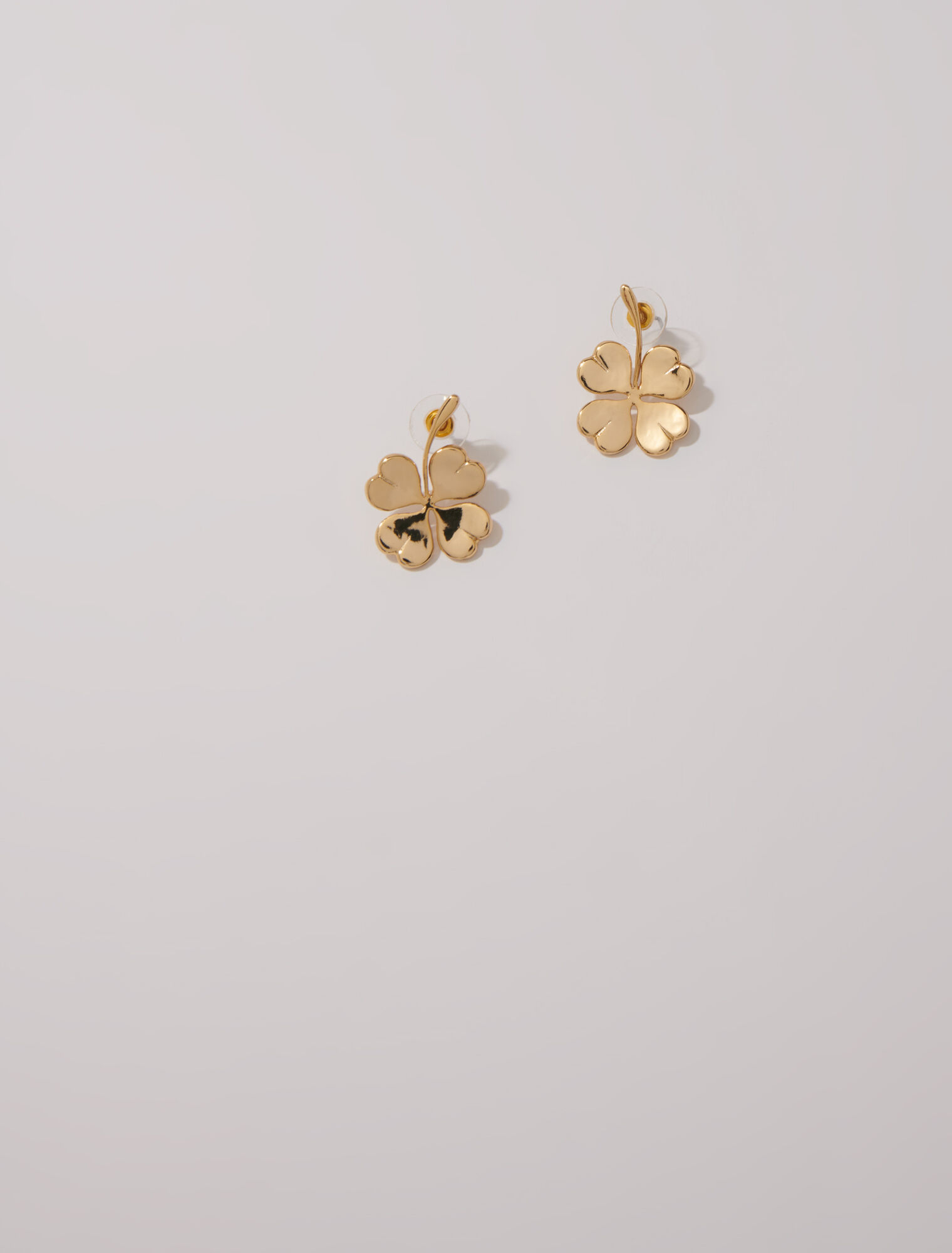 Boucles d'oreilles trèfle