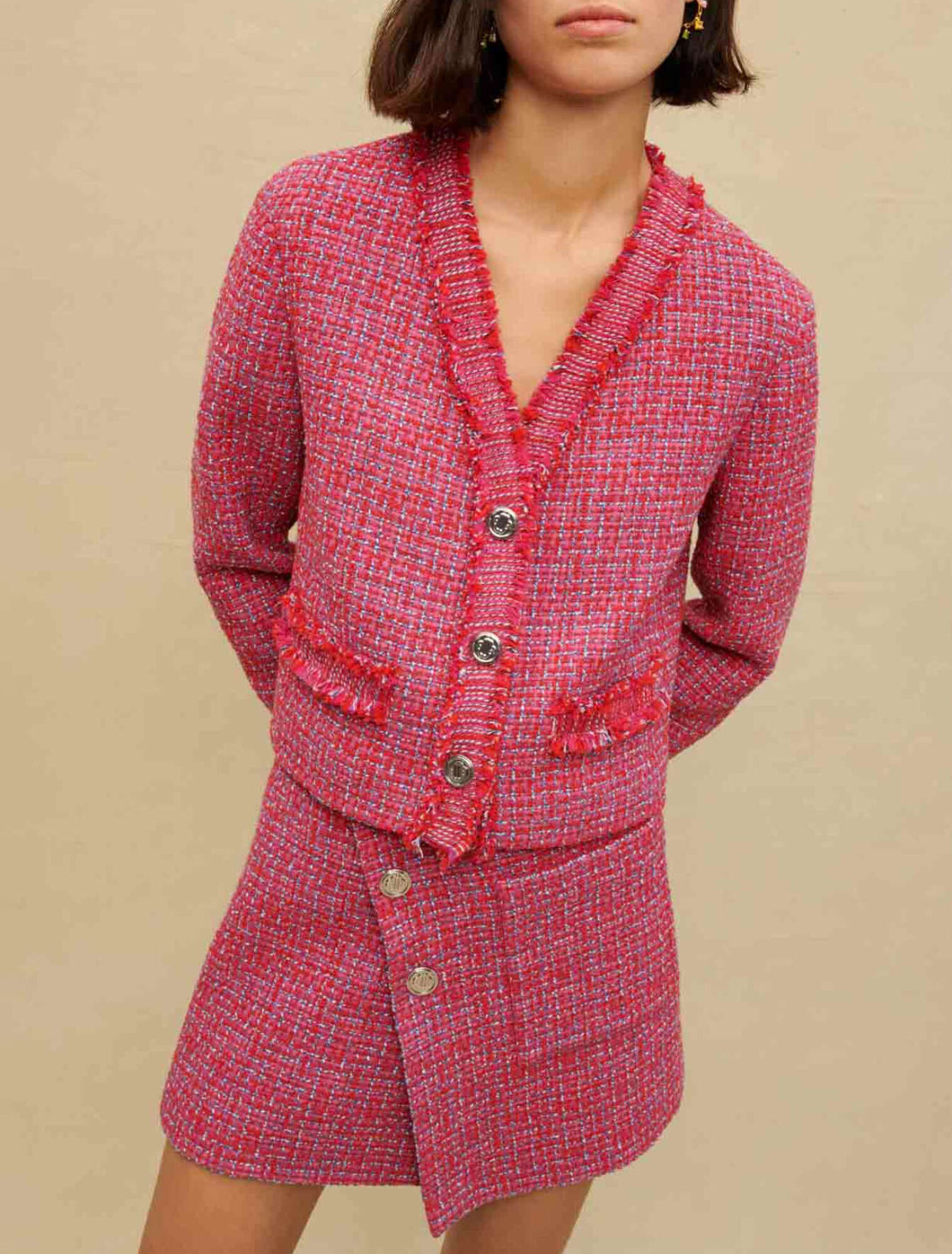 Veste en tweed
