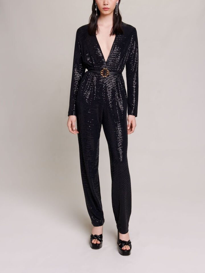 Combinaison pantalon sequins
