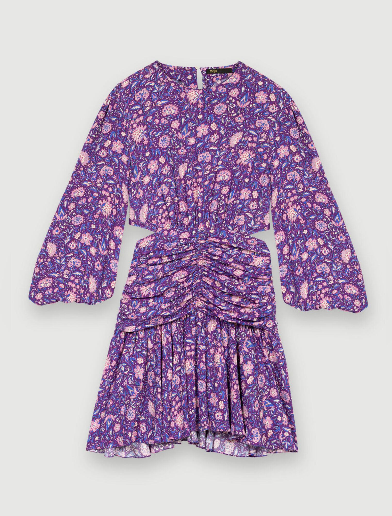 Robe en viscose imprimée Dahlia