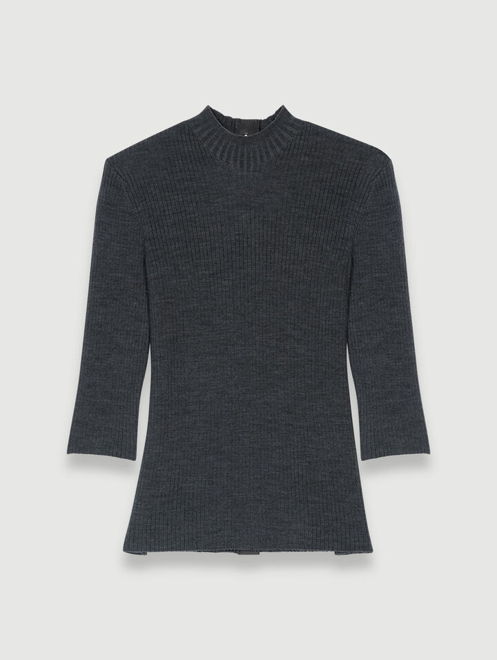 Pull côtelé