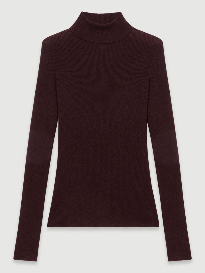 Pull en laine et soie