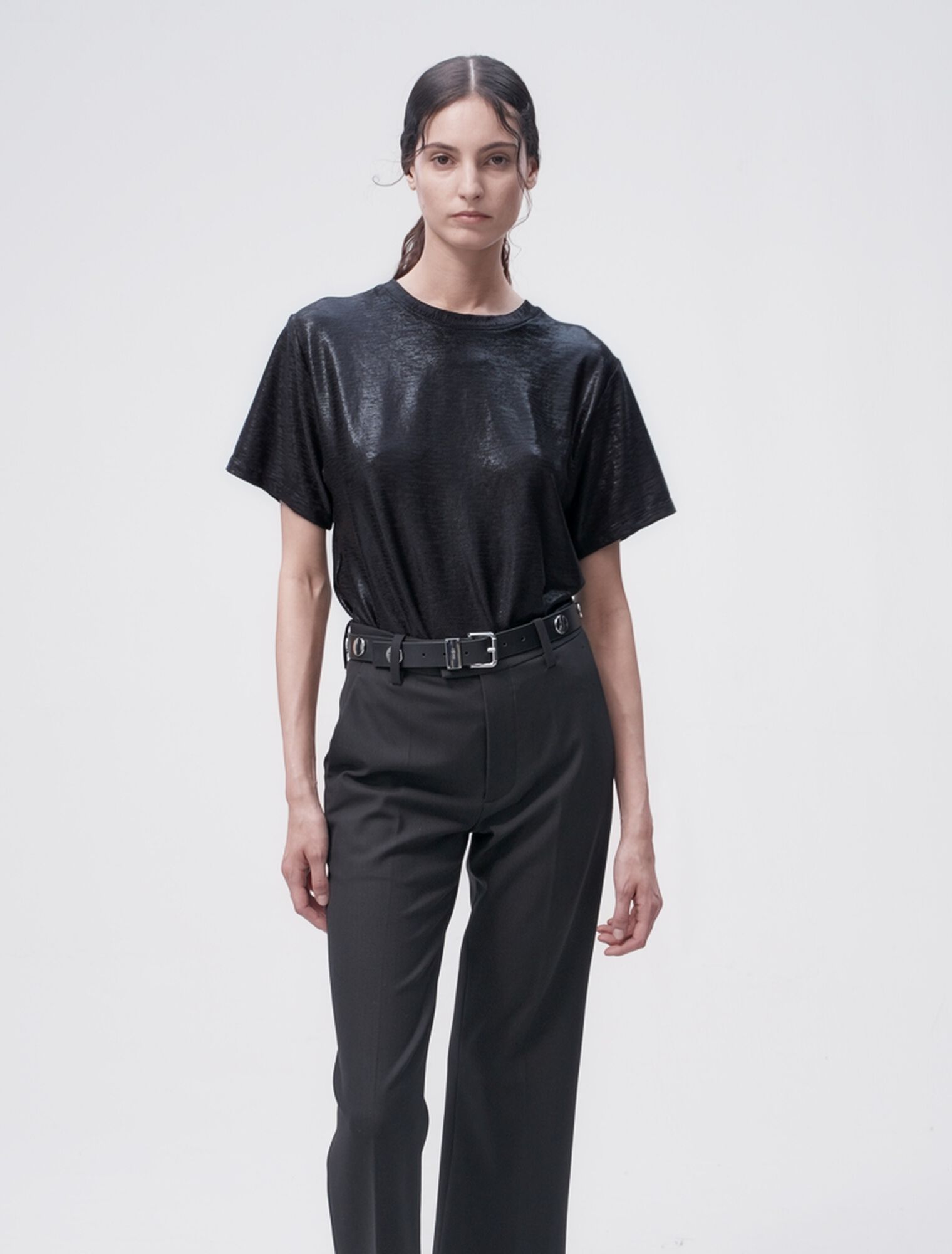 Tee-shirt lamé