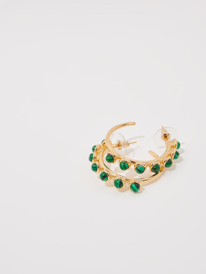 Boucles en pierres naturelles