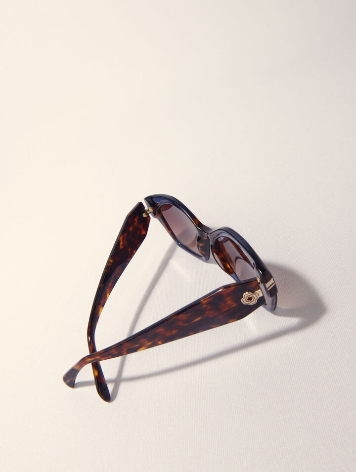 Lunettes cat eye en acétate