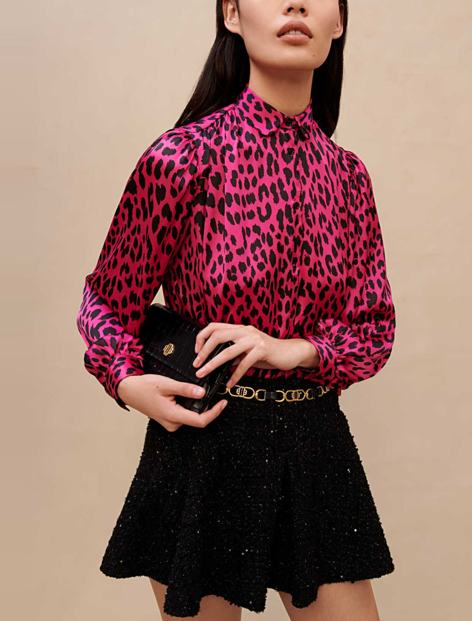 Chemise imprimés léopard