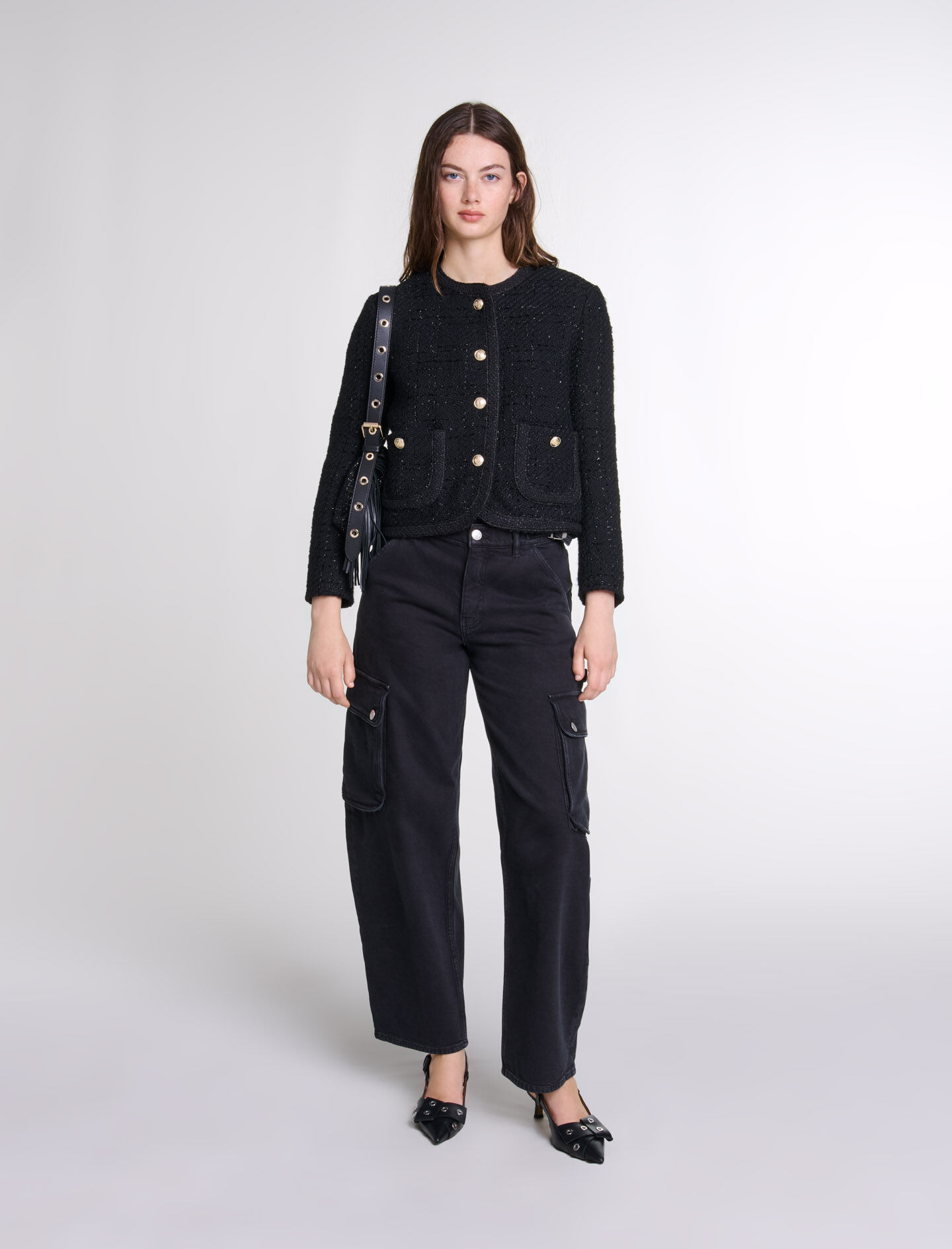 Vestes en tweed Femme Elegantes Tendances Maje