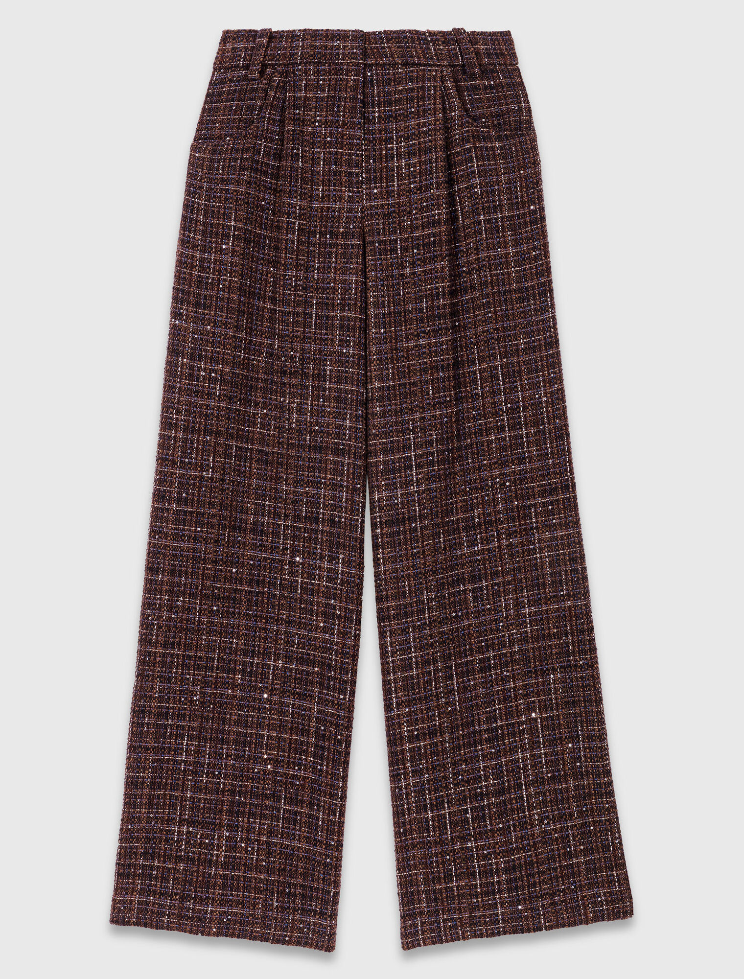 Pantalon en tweed