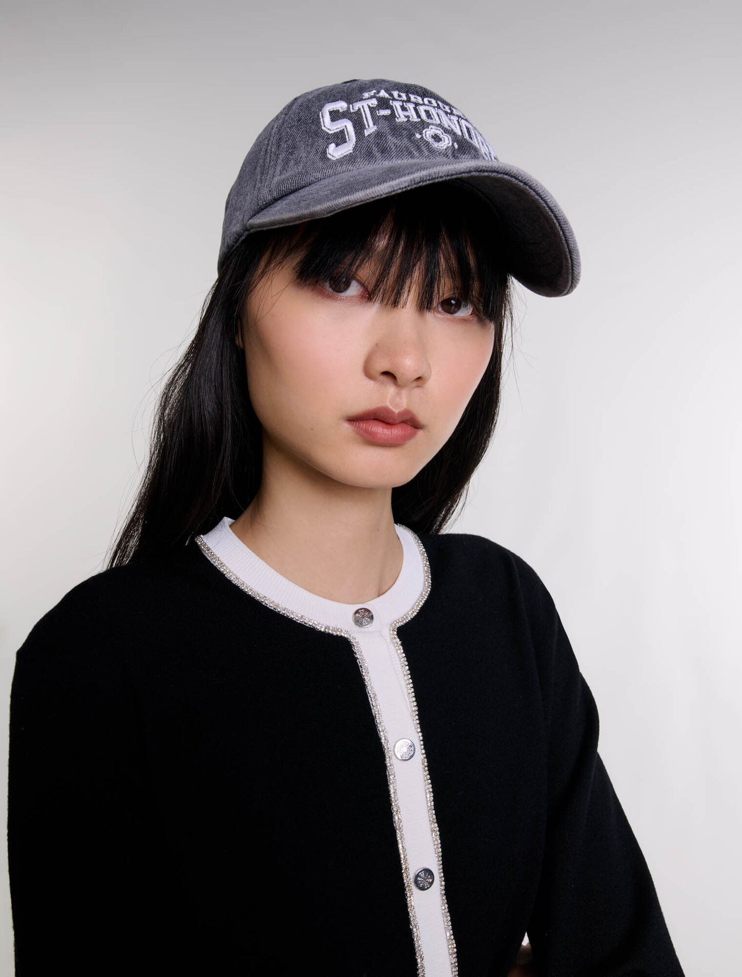 Casquette en denim Saint Honoré