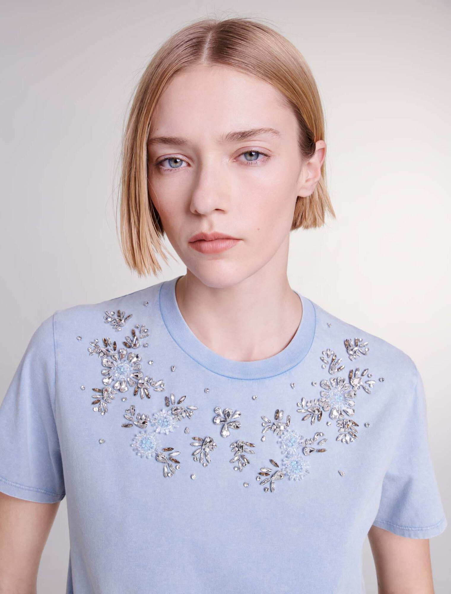 Tee-shirt orné de strass