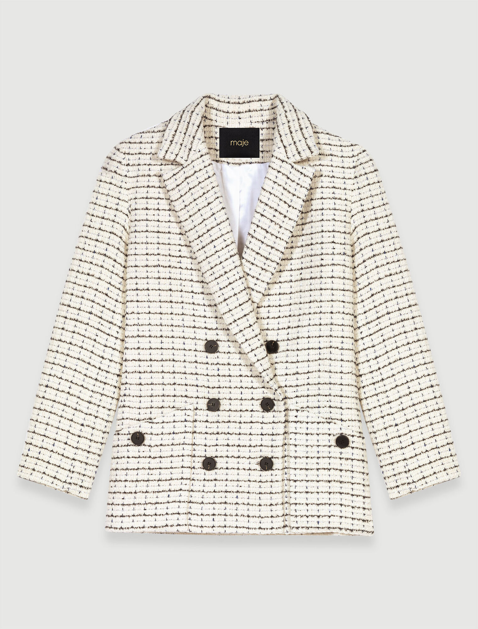Veste de tailleur en tweed