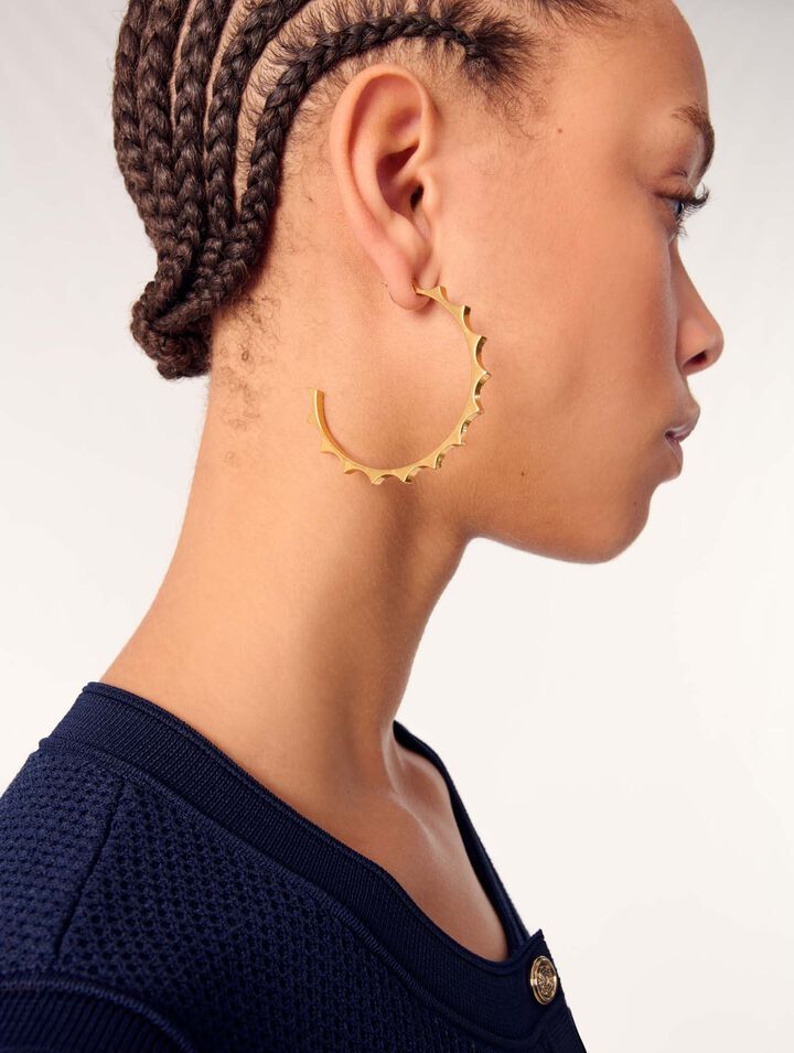Robe longue plissée en maille
