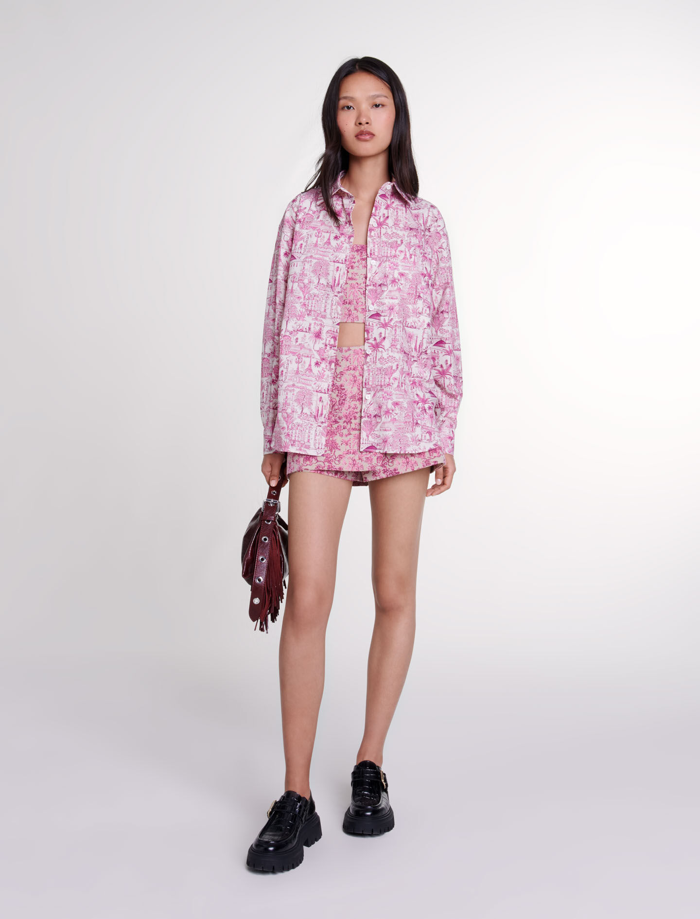 Chemise oversize Chemises Maje