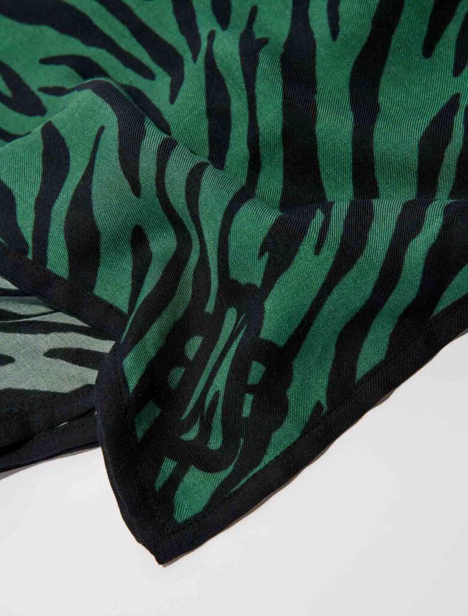 Foulard imprimé zèbre