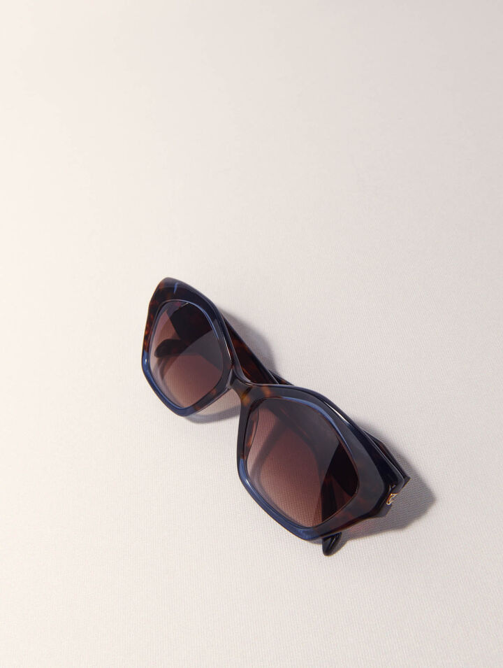 Lunettes cat eye en acétate
