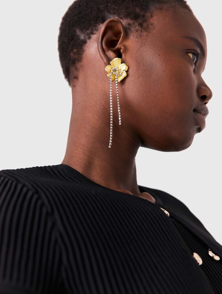 Boucles d'oreilles fleurs