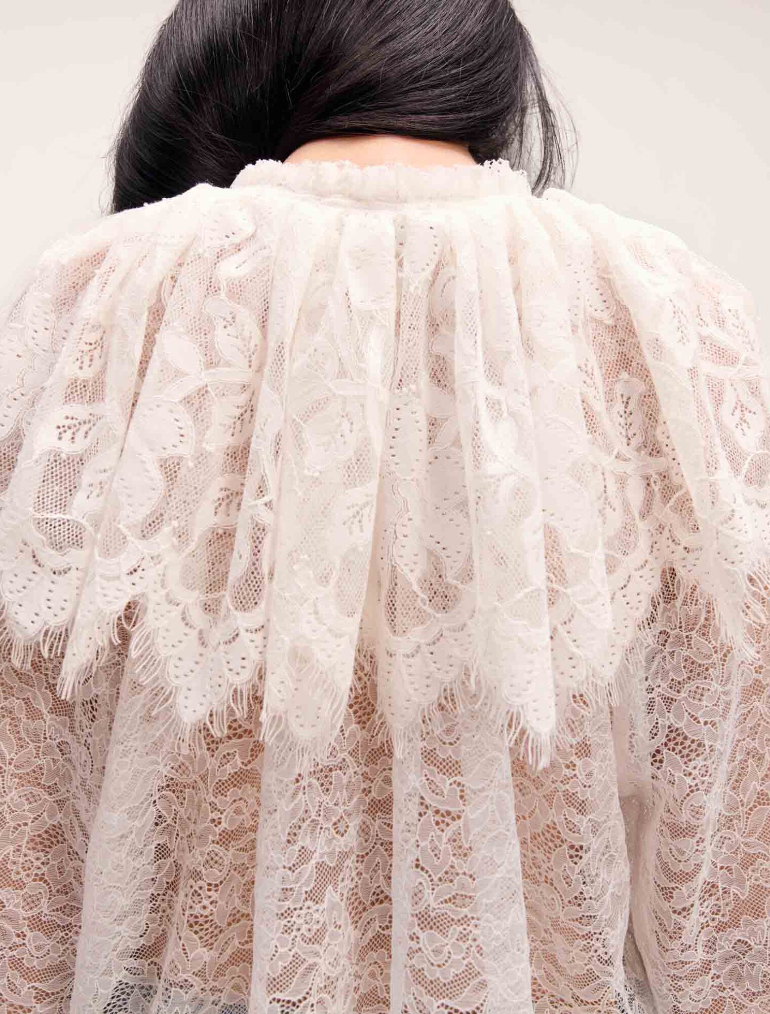 Top en dentelle
