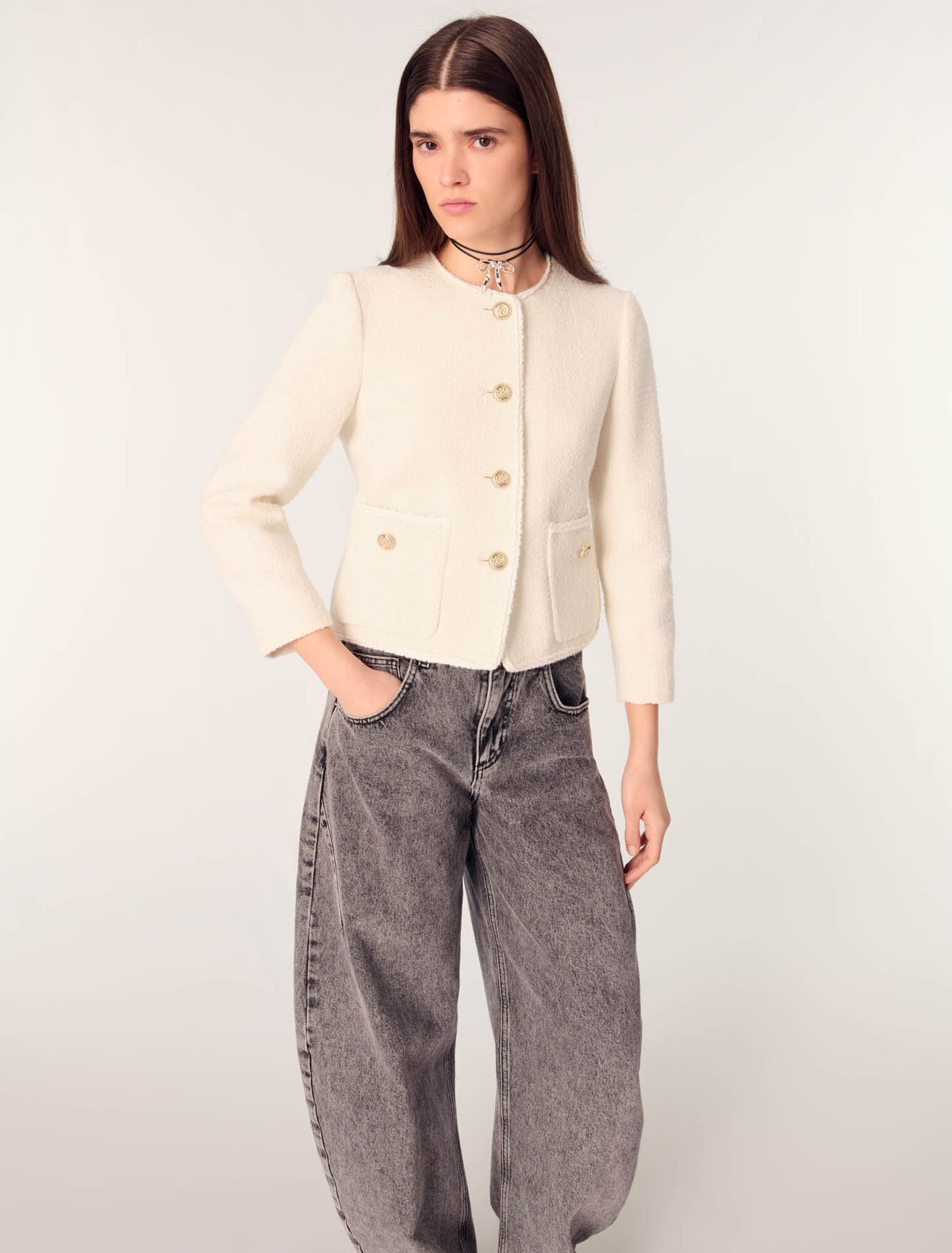 Veste ceinturée