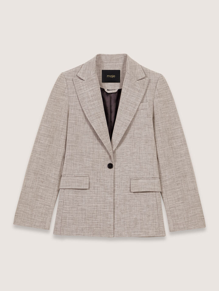 Veste tailleur avec ceinture