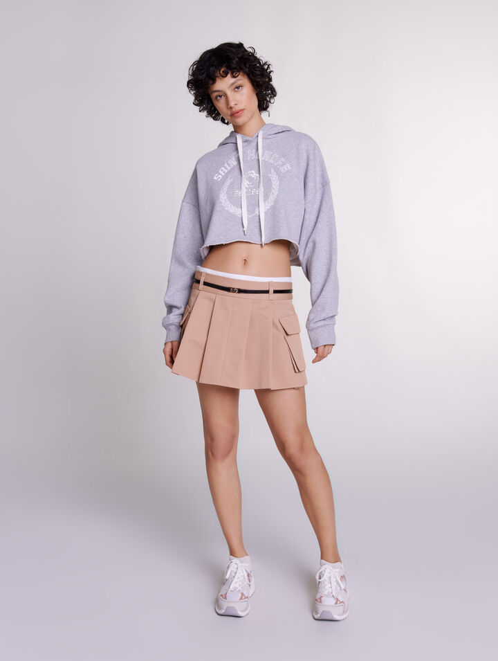 Sweat croppé Saint Honoré