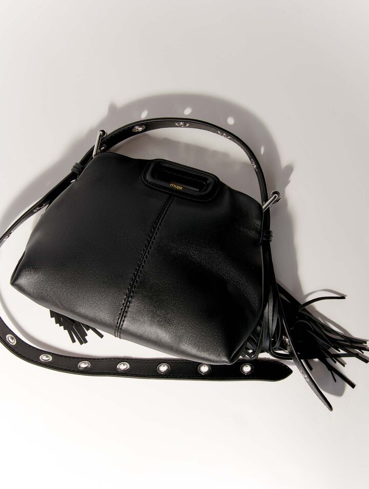 Sac Miss M mini en cuir lisse